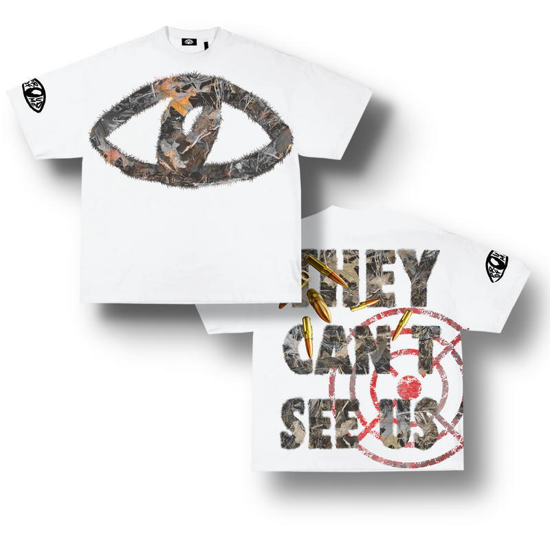 they can't see us t-shirt 55€